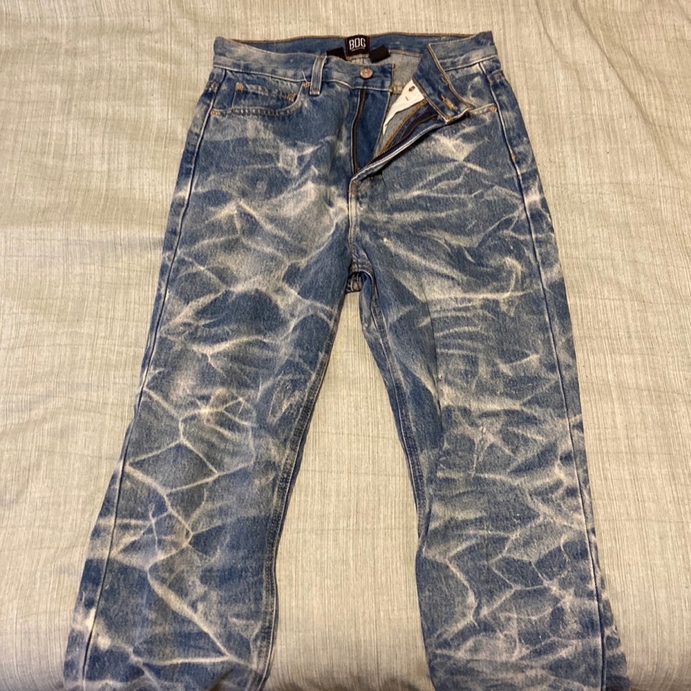 Worn once! BDG cowboy jeans. High waisted and in perfect condition!